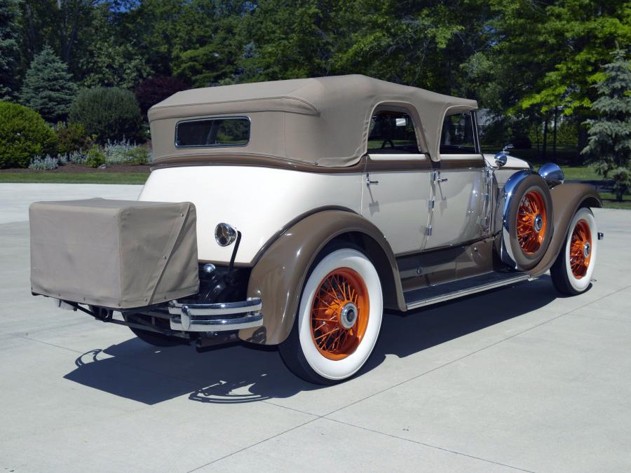  Lincoln Model L Convertible Sedan by Derham 1930 года  (фото 4 из 6)